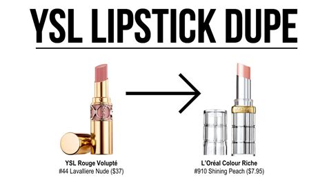 ysl crushliner dupe|ysl lipstick dupe.